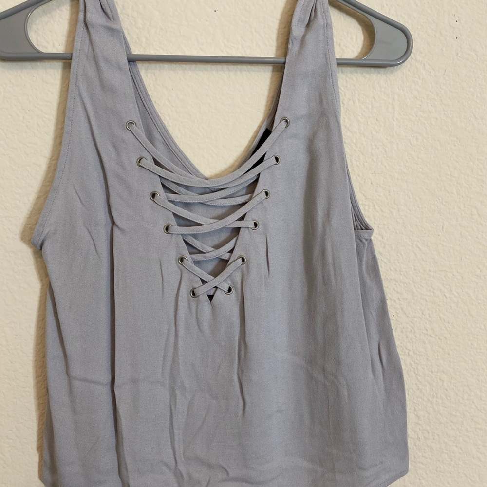 Cute tie up tank